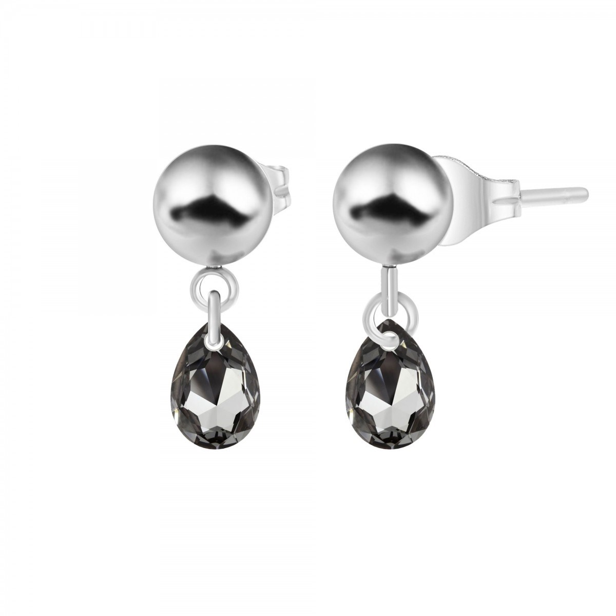Boucles d'oreilles SC Crystal ornées de Cristaux scintillants
