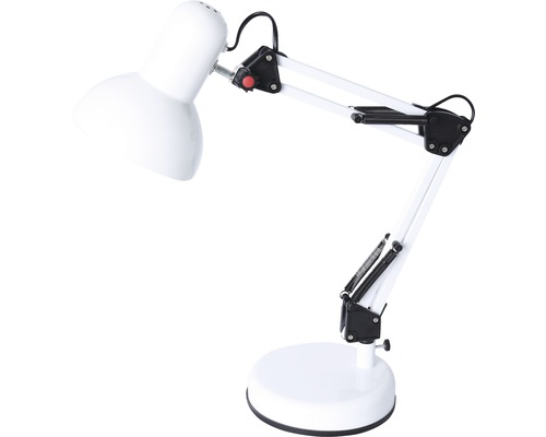 FLAIR bureaulamp met één lamp, H 52 cm, Bootis wit