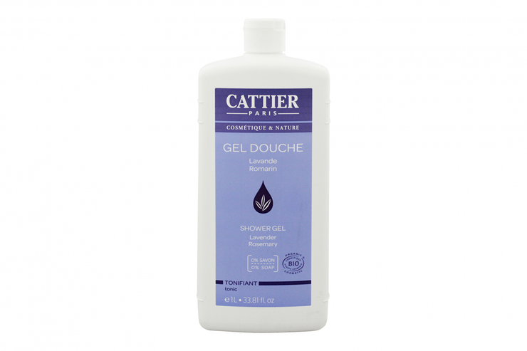 Gel douche bio relaxant ou tonifiant 1000ml lavande & romarin