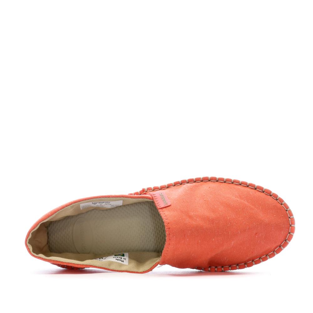 Havaianas Espadrilles Rouge/Orange Mixtes Havaianas Espadrille Eco