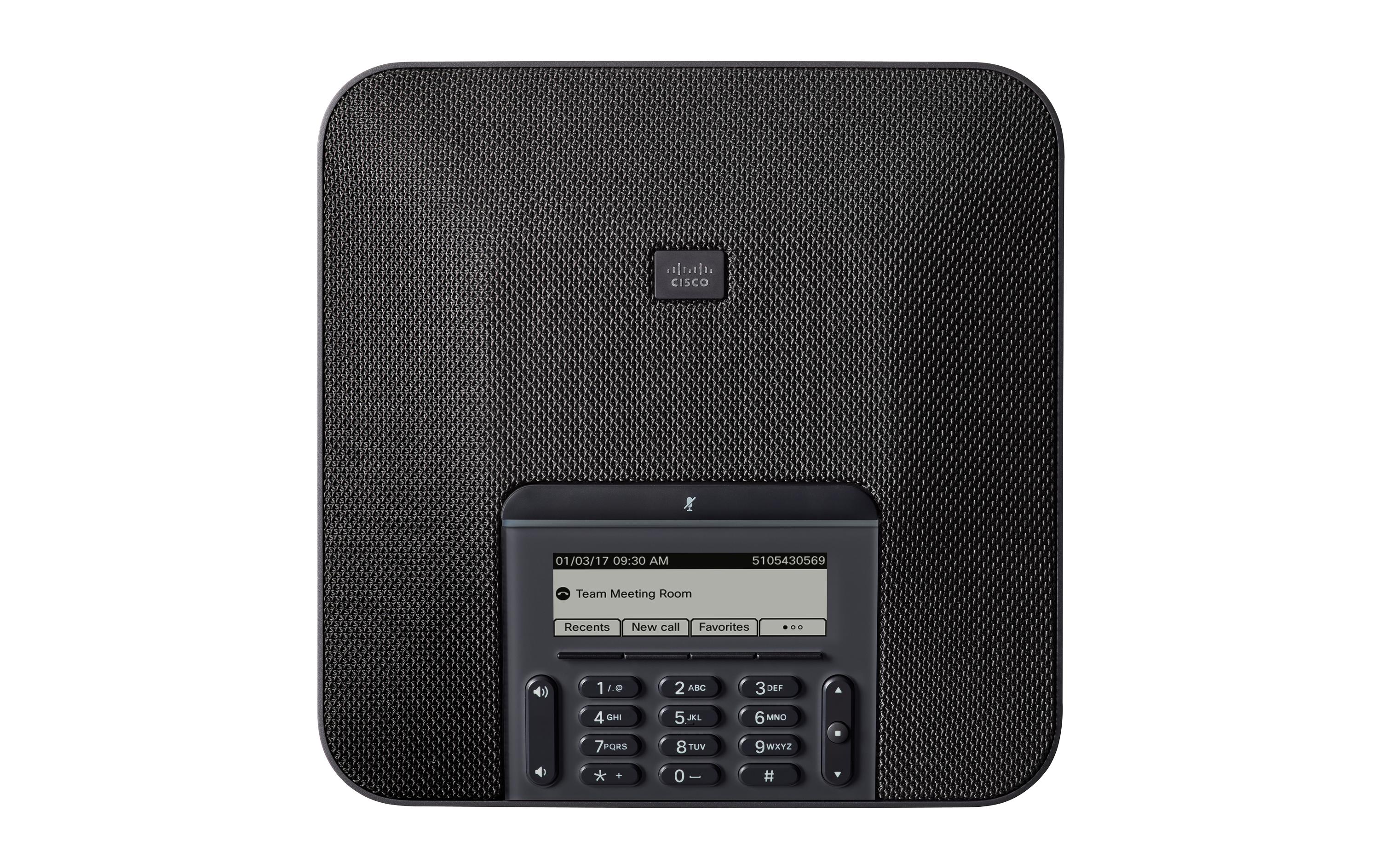 Konferenztelefon 7832 schwarz<br>Cisco IP-Konferenztelefon 7832