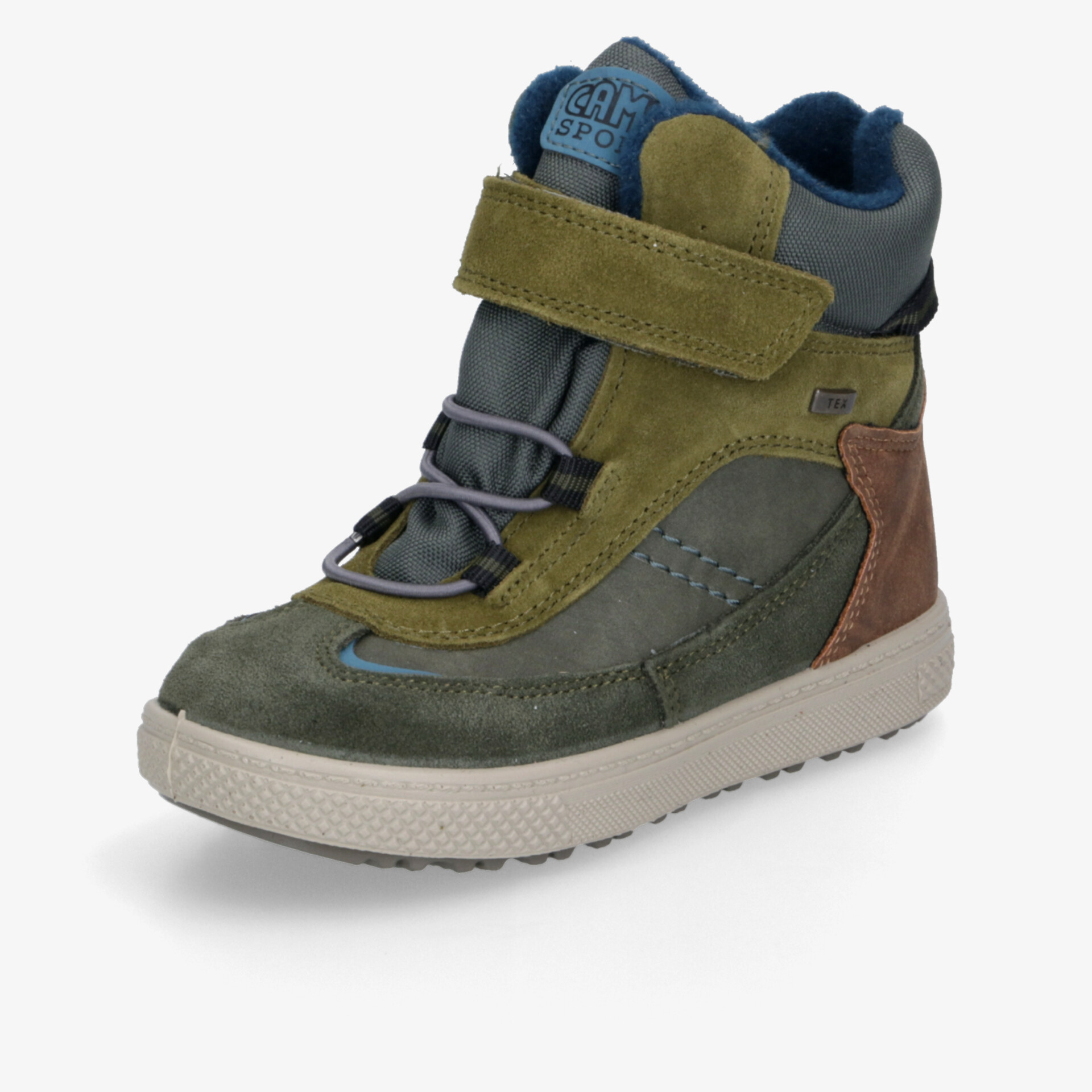 IMAC Kinder Klettstiefel grün