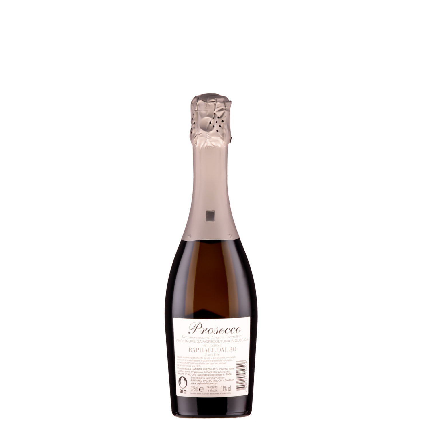 Naturaplan Bio-Prosecco DOC Raphael Dal Bo, extra dry -37.5cl