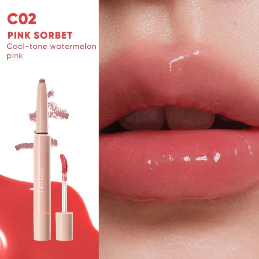 Judydoll - Lipliner en lipgloss duo (C01-C03)