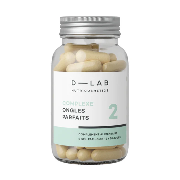D-lab Complexe Ongles Parfaits | Nourrit & renforce 56 gélules - 2 mois
