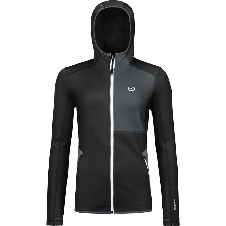 Ortovox Damen Fleece Hoodie Jacke