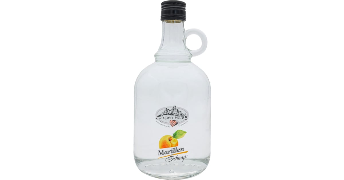 Alpenherz Marillenschnaps 35% (Einweg)