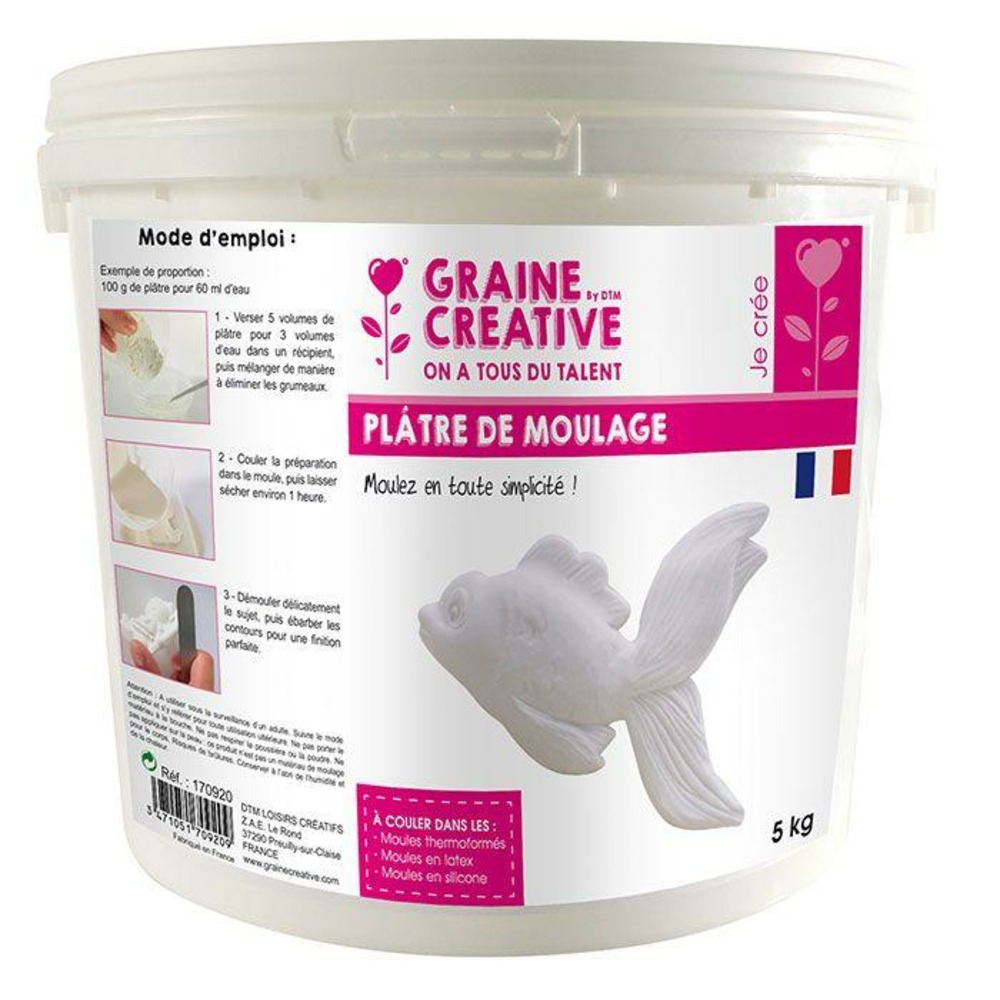 Plâtre de moulage 5 kg