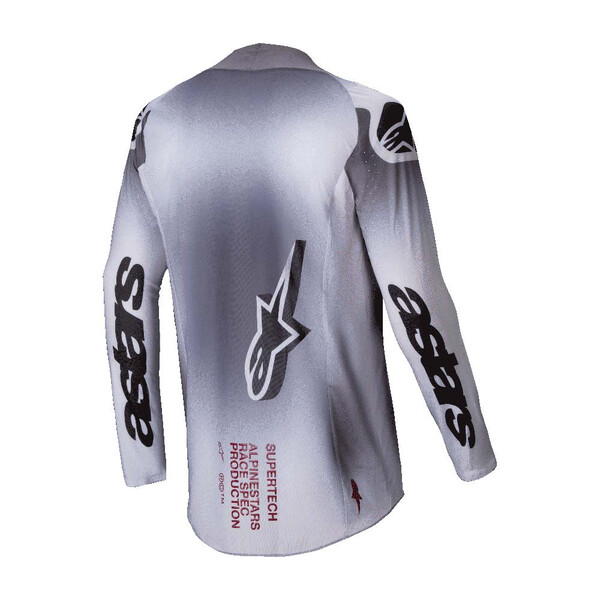 Alpinestars - Maillot Supertech Maker Blanc / Argent / Noir