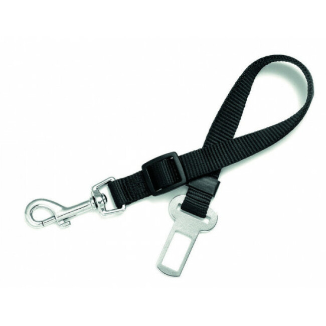 Raccord de ceinture noir pour siège auto pour chiens