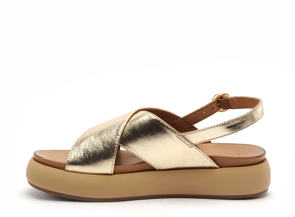 Inuovo nu pieds plats femme a96005 or