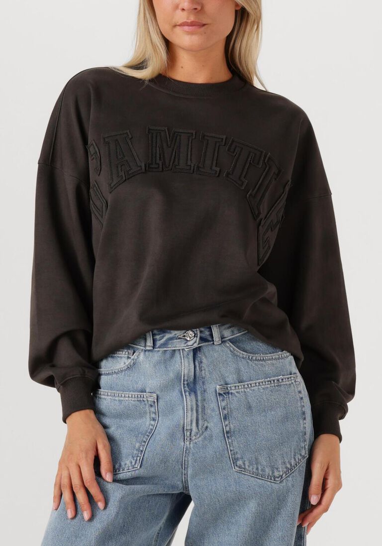 antraciet haute l'amitié sweater l'amitié application sweater