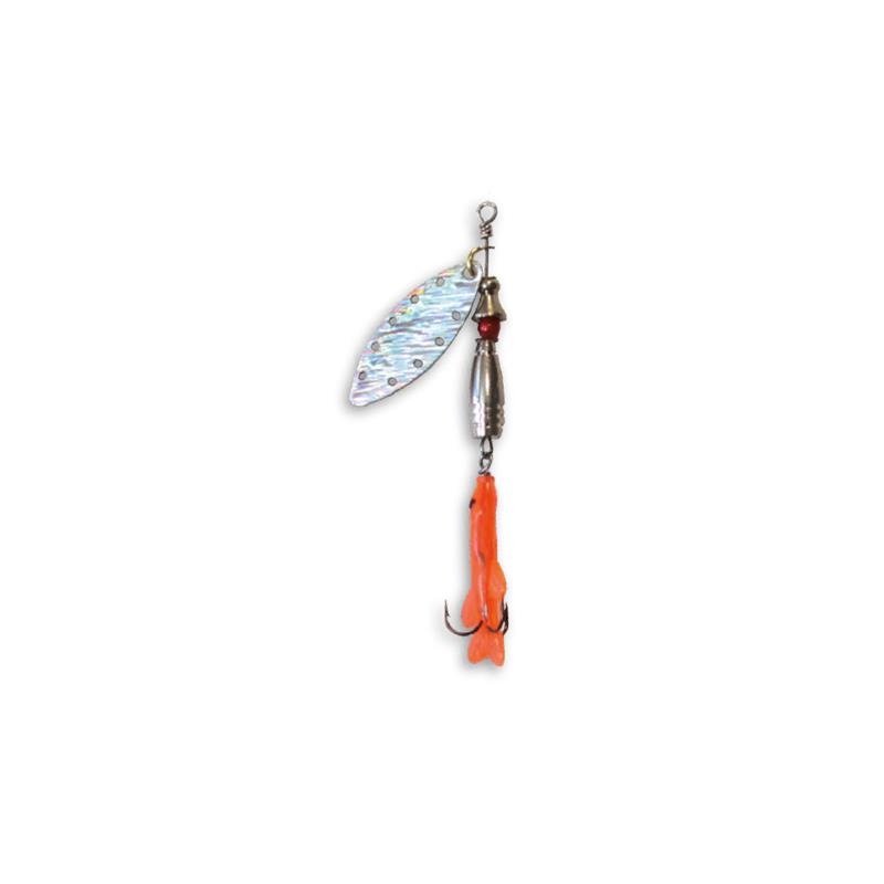 Cuiller Tournante Suissex Willow Skylit Argent Minnow