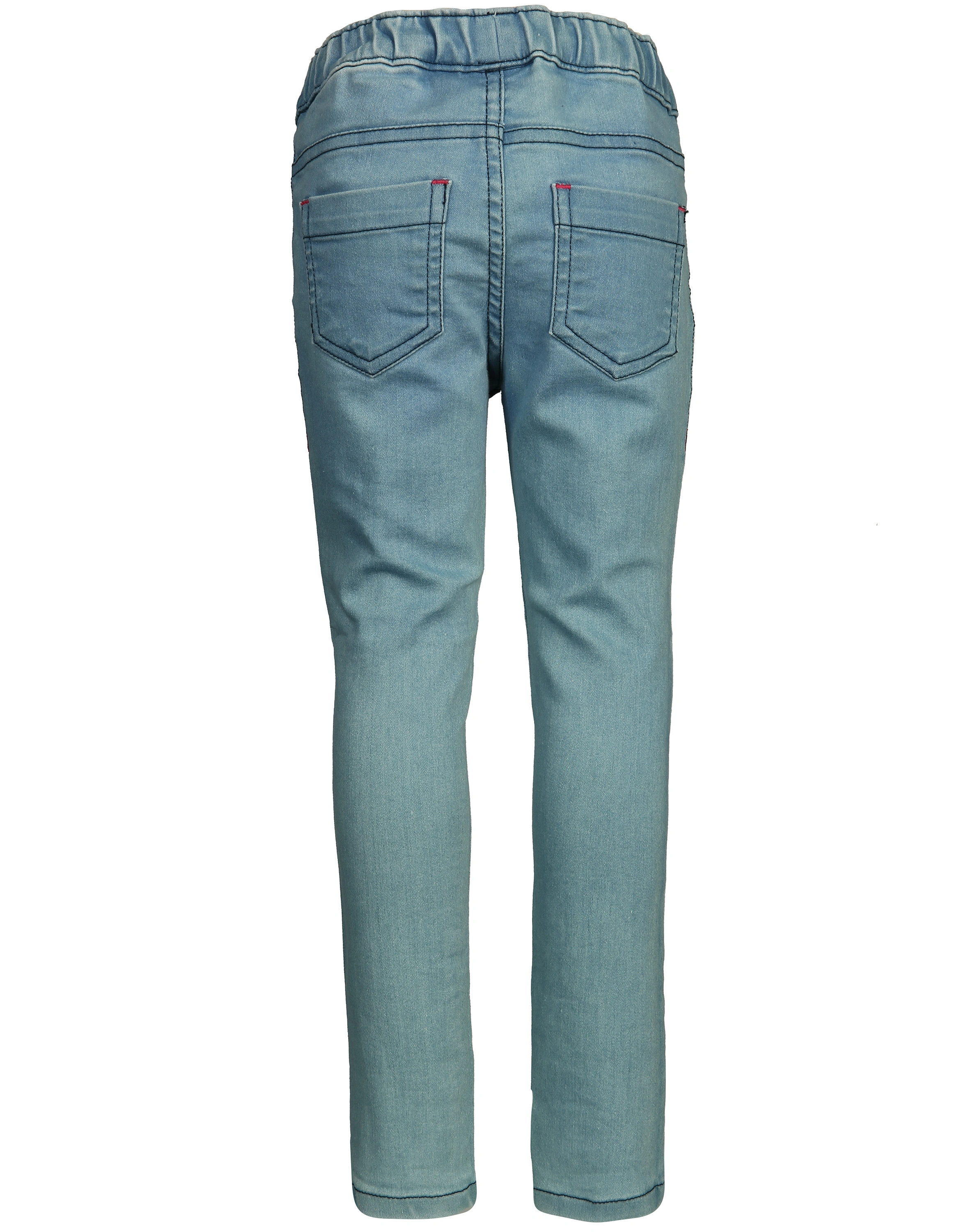 Jeggings PINKES HERZ in mittelblau