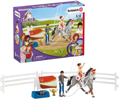 Schleich Horse Club Lekesett Mias Voltigeridesett