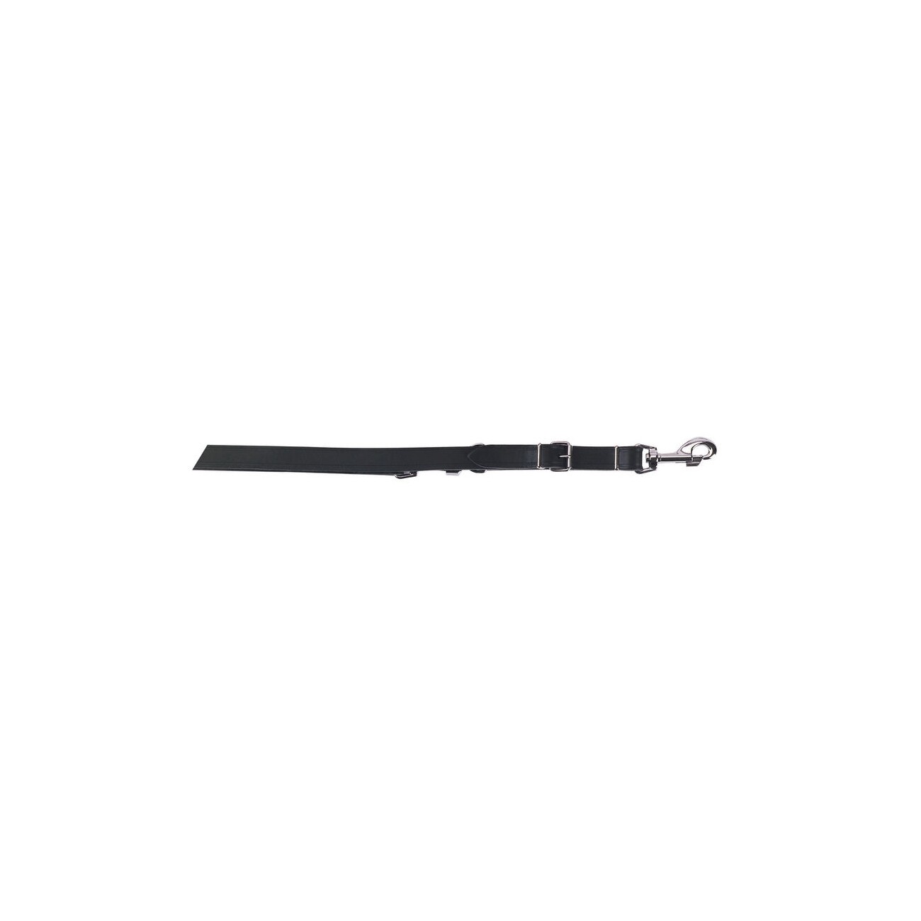 Kerbl VEGAS Führleine schwarz, ausschnallbar 22 mm 240 cm