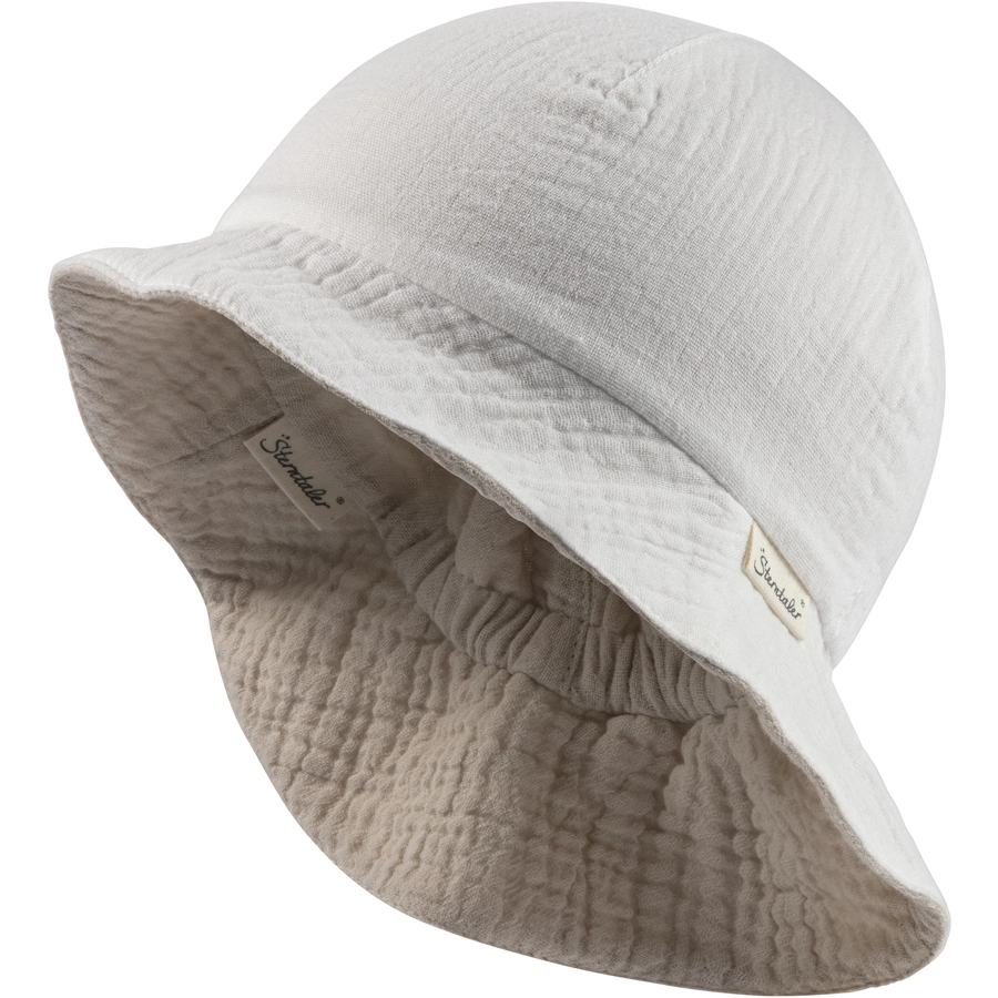 Sterntaler Wende-Sonnenhut uni beige