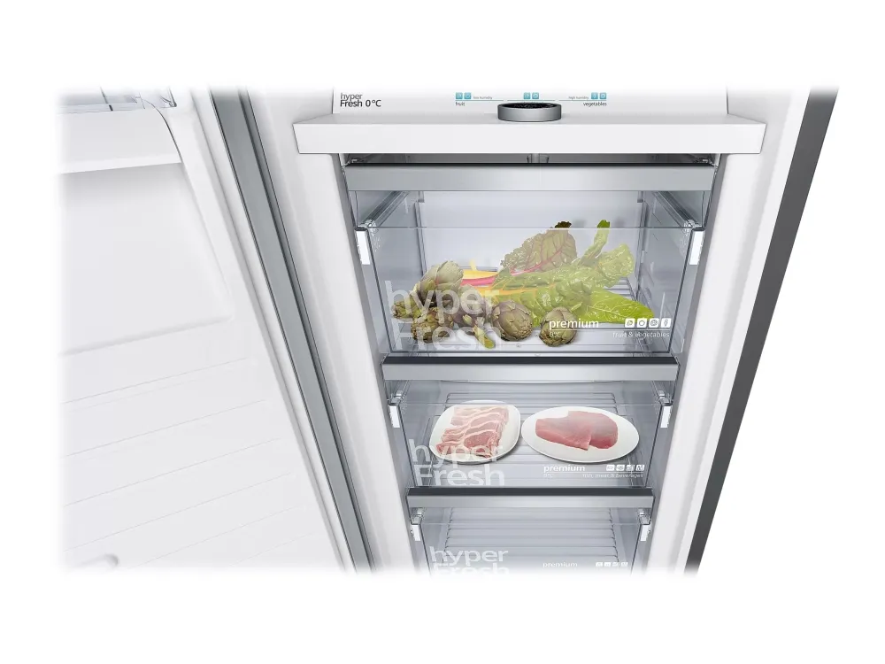 Siemens iQ700 KS36FPXCP - Køleskab - bredde: 60 cm - dybde: 65 cm - højde: 186 cm - 309 liter - Klasse C - BlackSteel