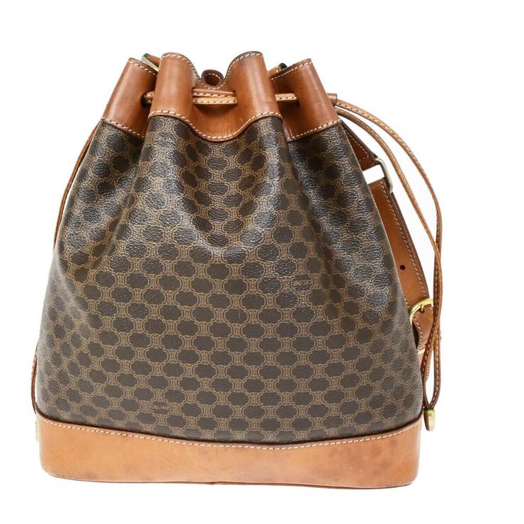 Celine Vintage Celine Shoulder Bag Brown