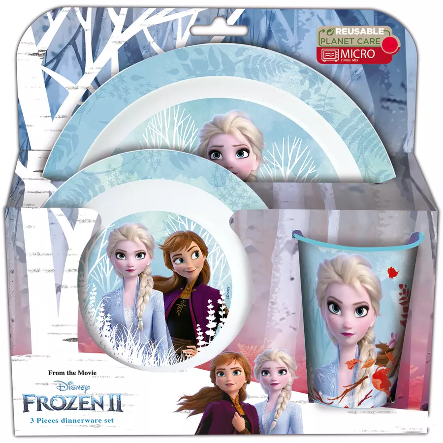 p:os Frühstücksset Frozen, 3tlg