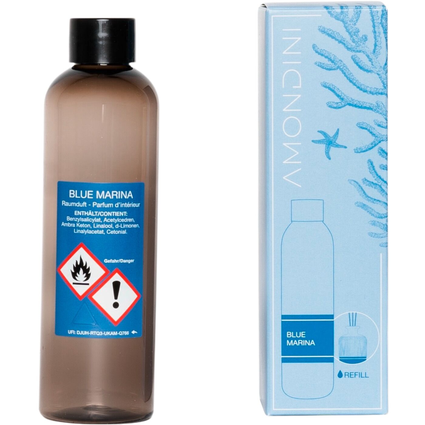 AmondiniRaumduft-Nachfüller 200 ml «Black Rose»