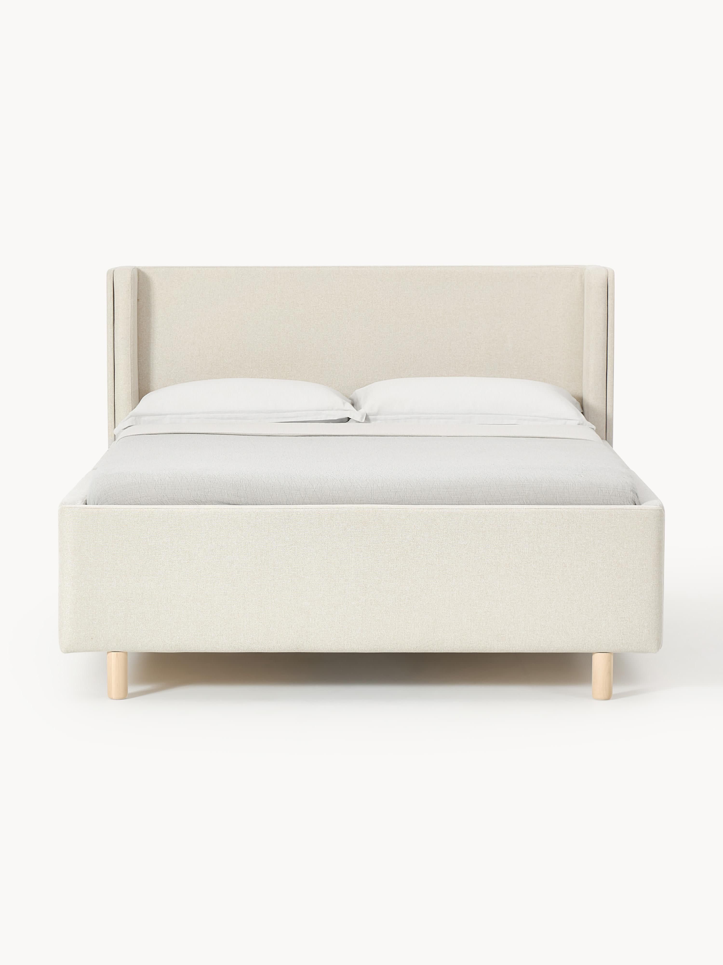 Gestoffeerd bed Arche met lades