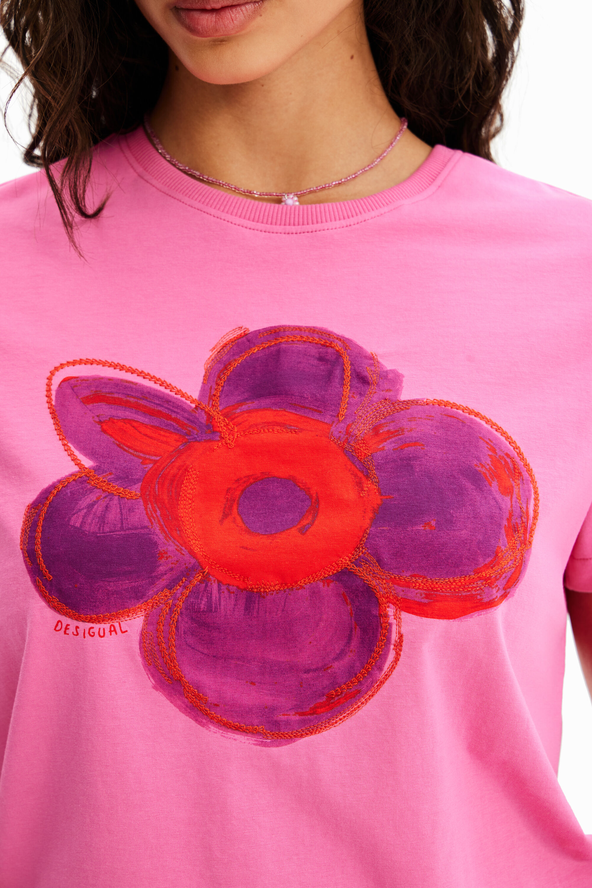 T-shirt illustration fleur