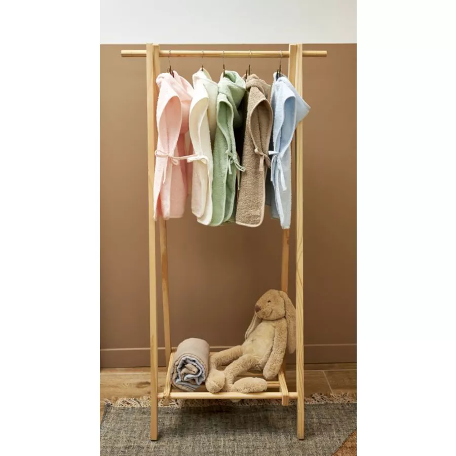 MEYCO Badeponcho Frottee Uni Soft Green