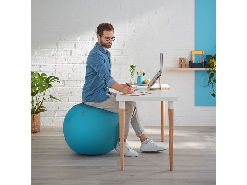 Leitz Sitzball Ergo Cosy Active Blau Der ergonomische Leitz Ergo Cosy Sitzball für aktives Sitzen