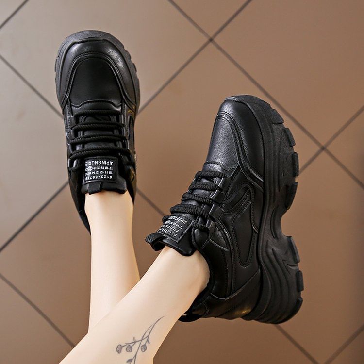 Asterisk - Platform Sneakers met letters