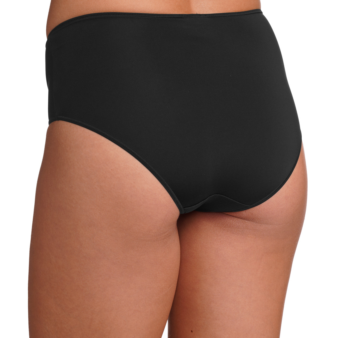 Gina Benotti 3 Damen Pantys im Basic-Look schwarz