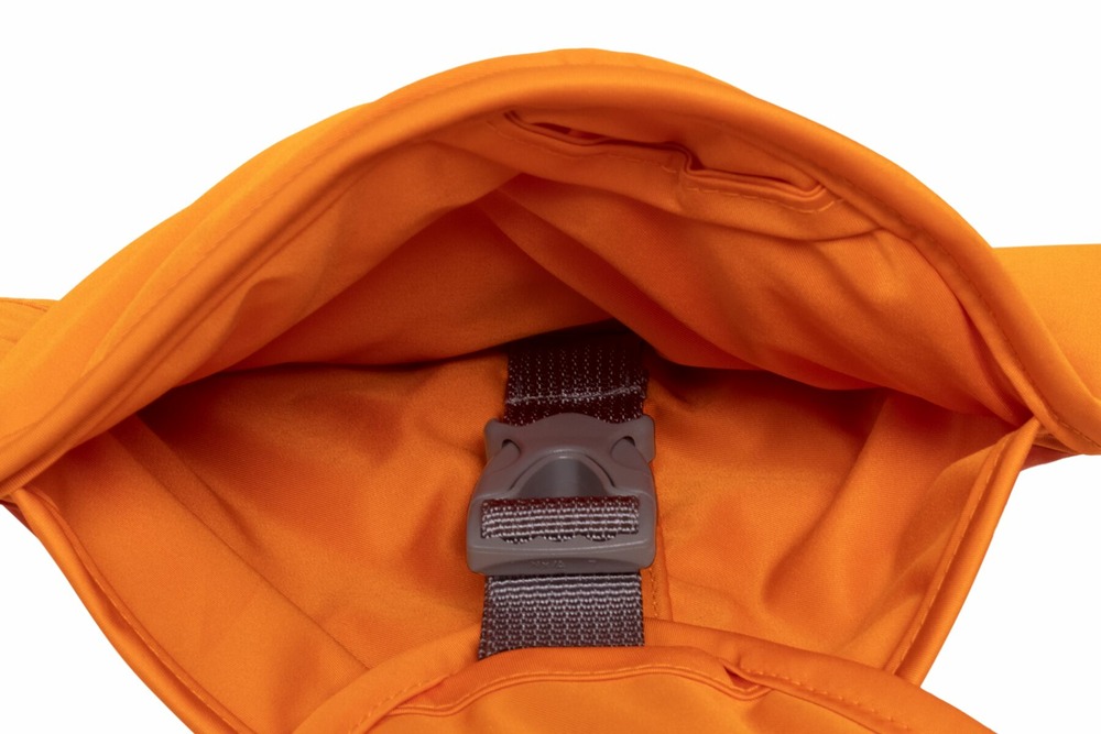 Veste d'hiver pour chien isolée quinzee™ avec passage pour laisses. Couleur: campfire orange (orange), taille: xxs