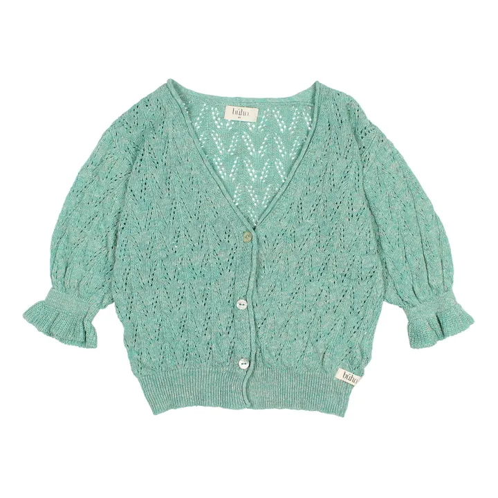 Búho Cardigan Lin Ajouré Romantic | Vert
