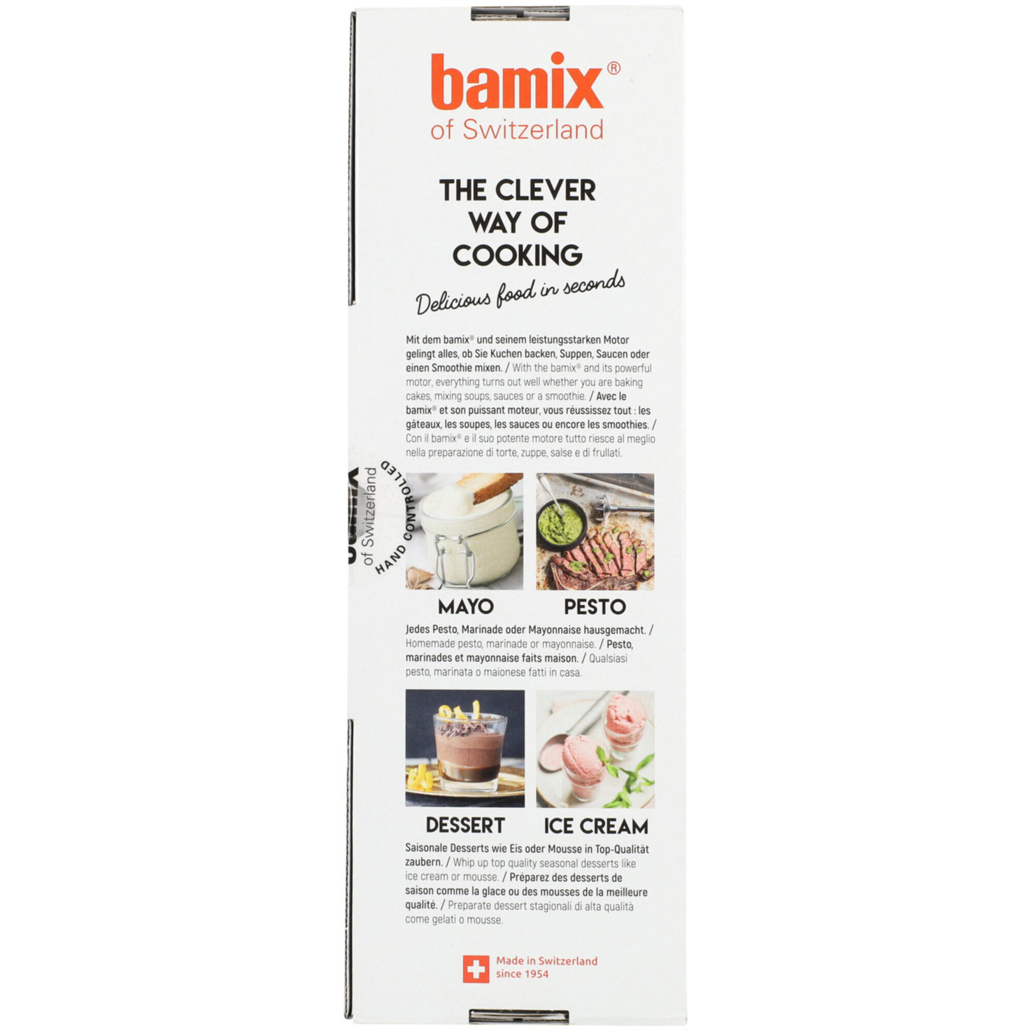 Bamix Stabmixer EO140 classic rot