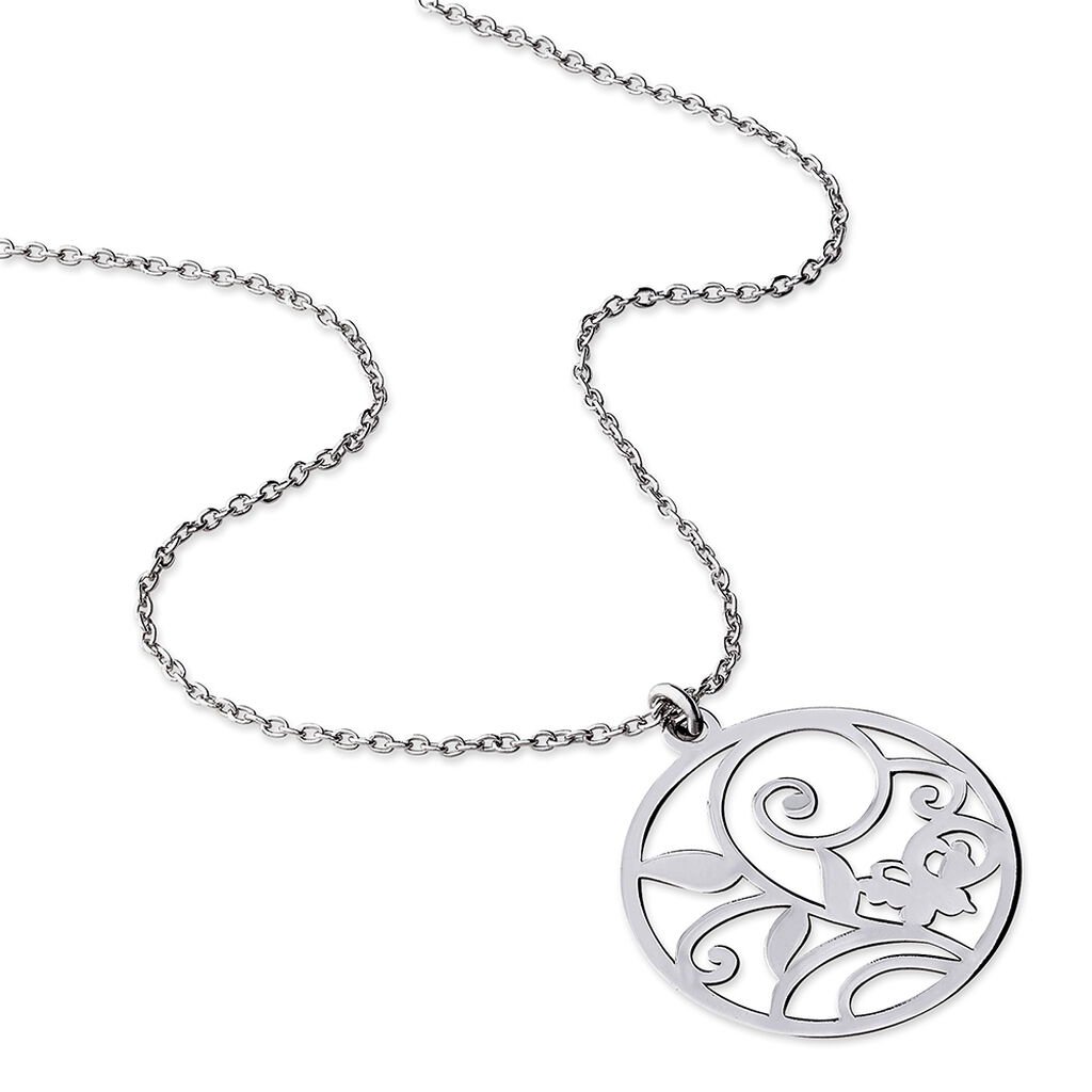Collier Hita Argent Blanc