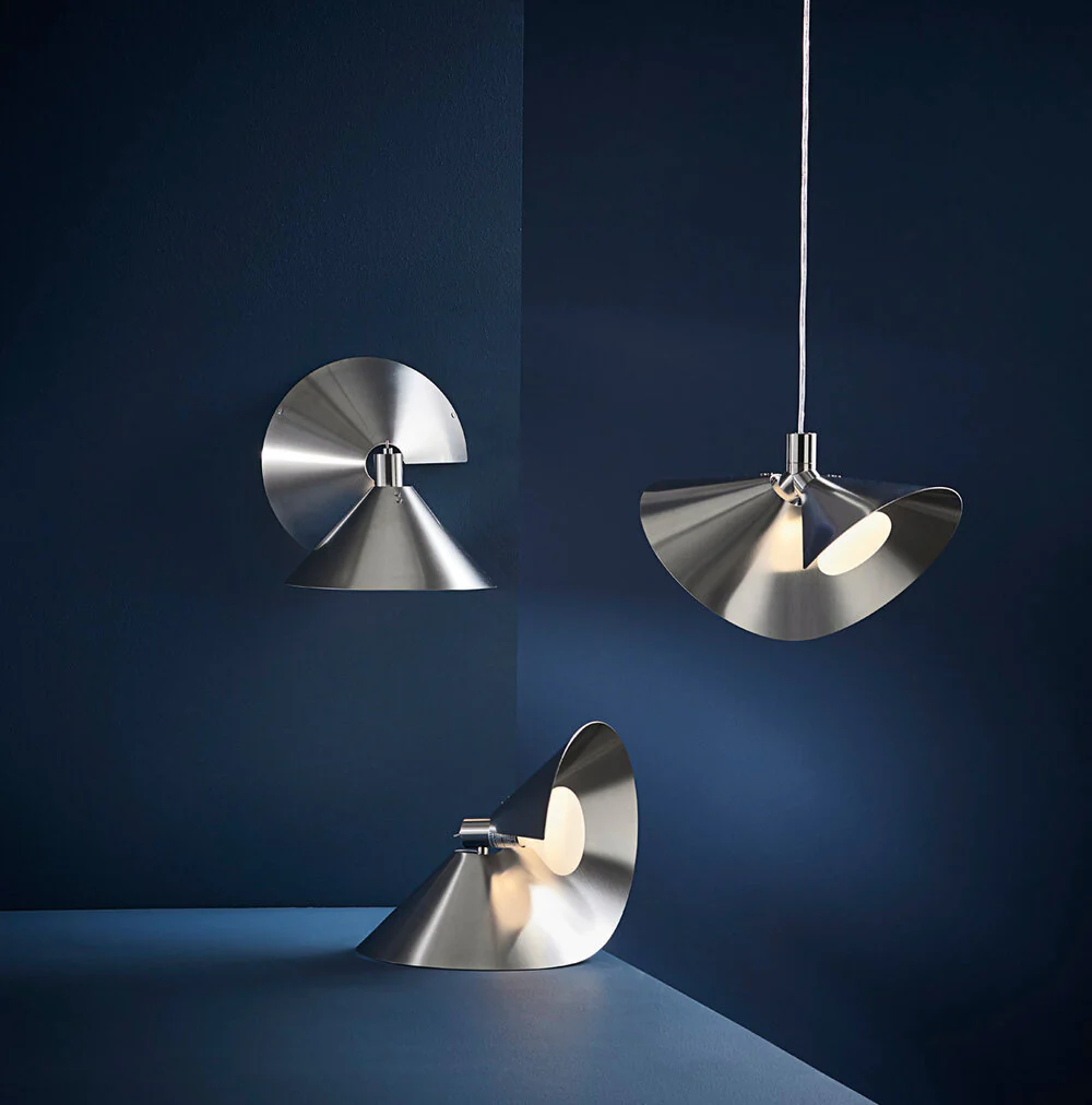 Frandsen  Peel væglampe - Brushed Stainless Steel