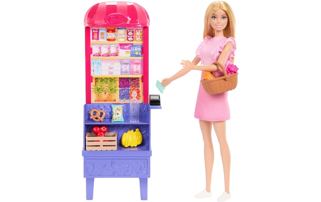 Barbie Anziehpuppe »Malibu Marktstand«