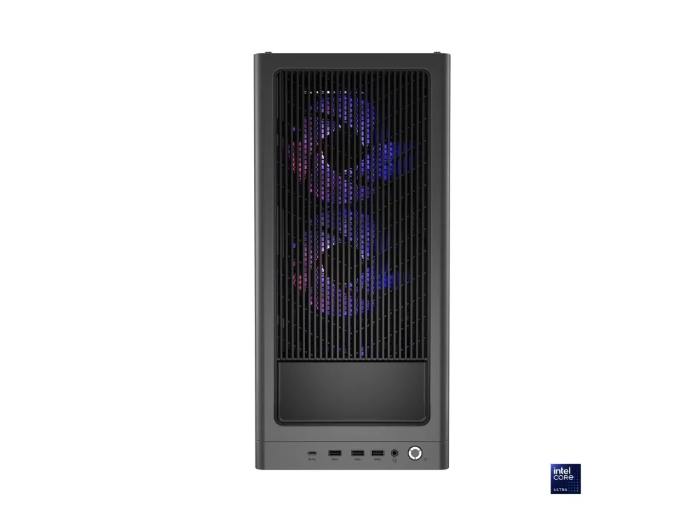 Lenovo Legion T7 34IAS10 90Y6 - Tower gaming - Core Ultra 7 265KF / op til 5.5 GHz - RAM 32 GB - SSD 1 TB - NVMe - GeForce RTX 5080 - Gigabit Ethernet, 2.5 Gigabit Ethernet, IEEE 802.11ax (Wi-Fi 6), Bluetooth 5.4, IEEE 802.11be (Wi-Fi 7) - Win 11 Hom