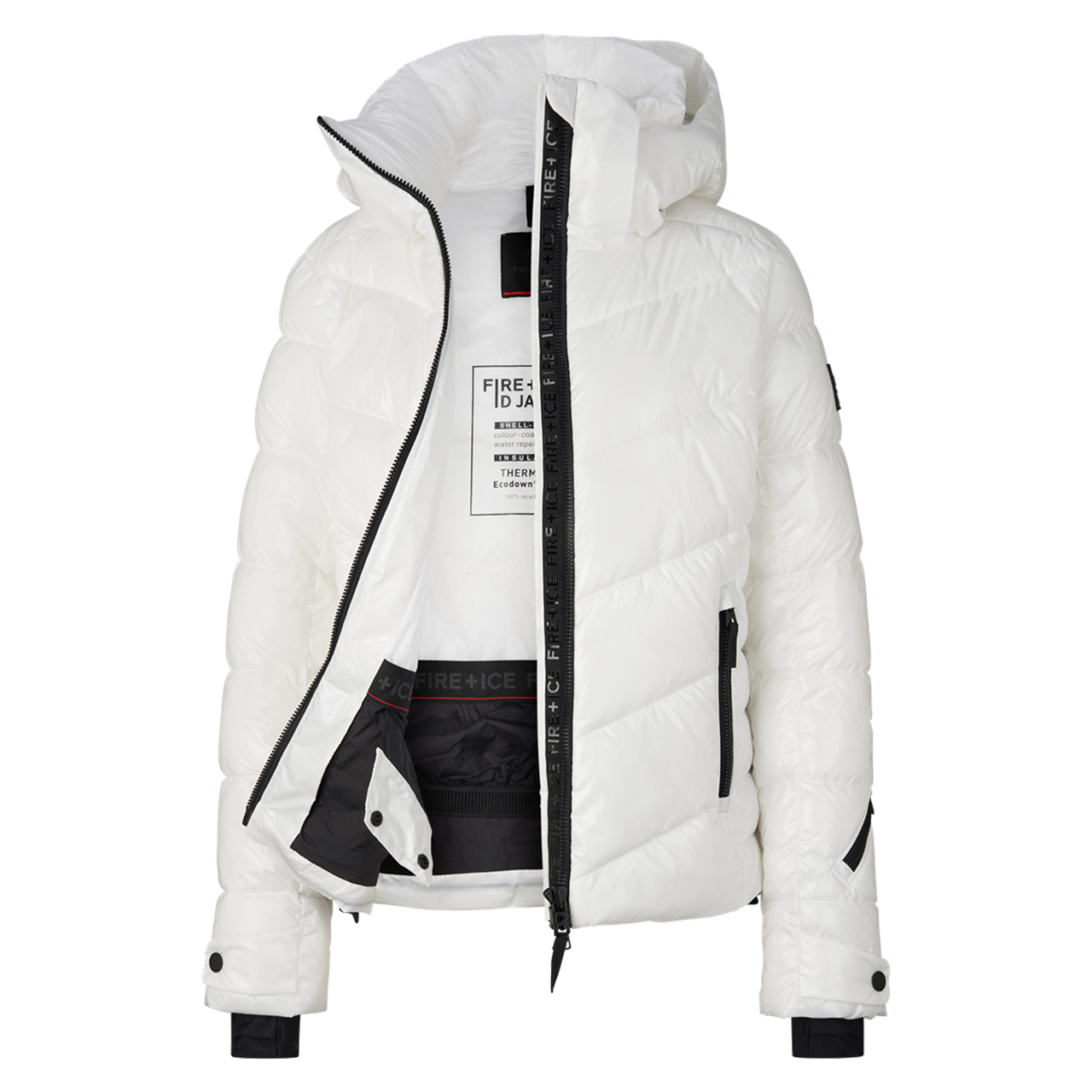 Bogner Fire   Ice Damen Skijacke SAELLY2 shiny offwhite | XSPO
