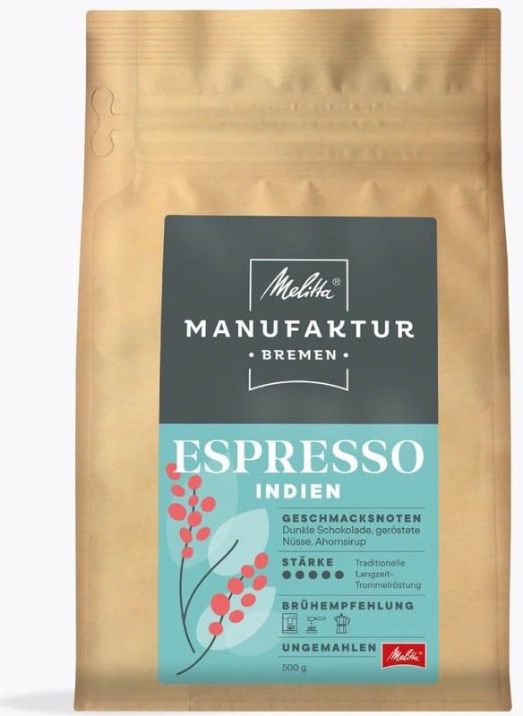Melitta - Manufaktur Bremen - Espresso - Single Origin - 500g