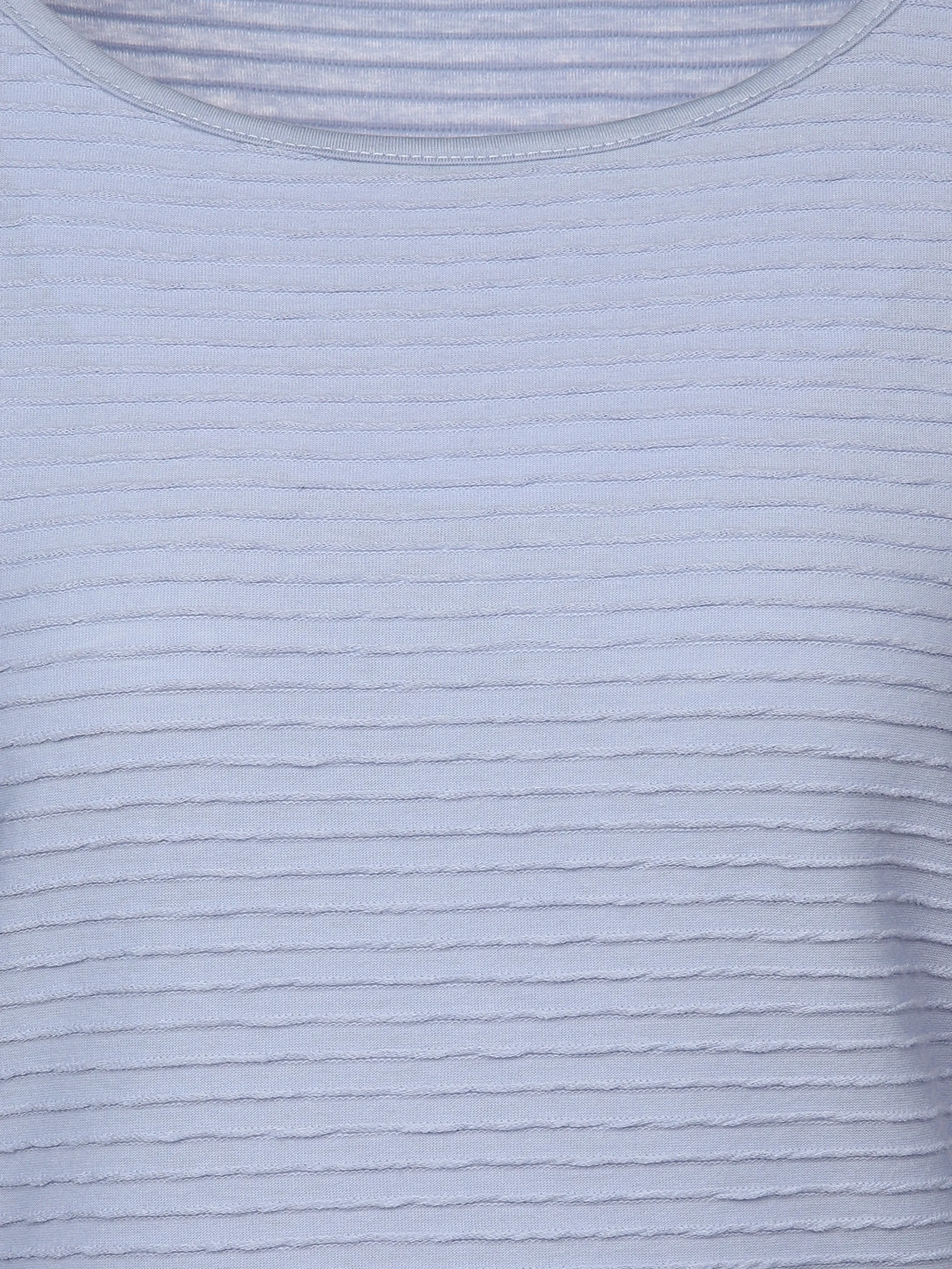 Damen Strukturshirt mit 3/4 Ärmel
