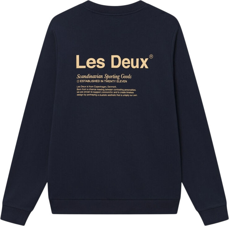 Les Deux Brody Sweatshirt 2. 0 Navy