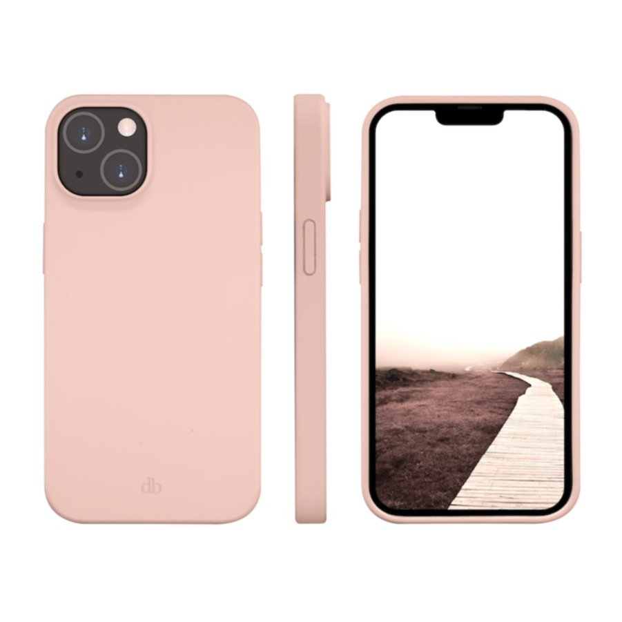 iPhone 14 MagSafe Silikon Case Hülle Monaco Recycled (MO61PISA1641) - Pink Sand