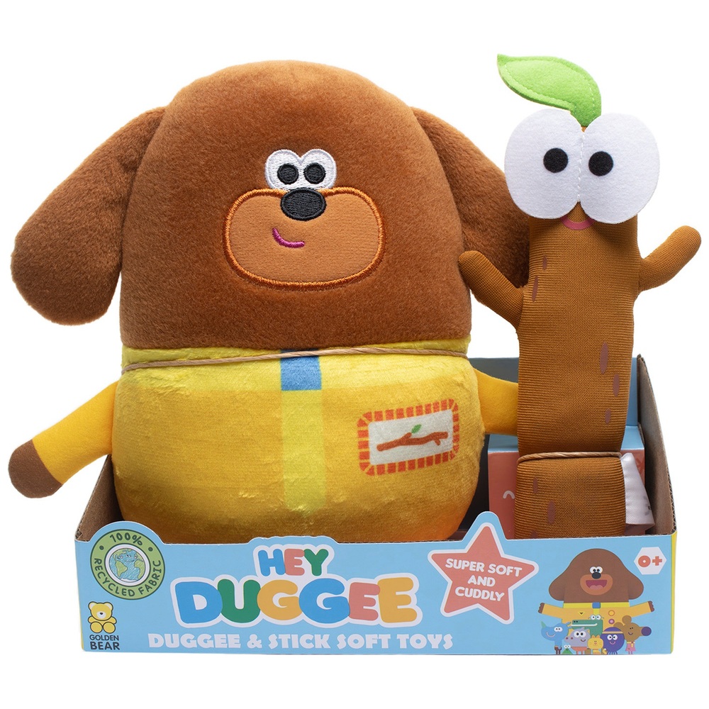 Hey Duggee und Stick Plüschtier-Doppelpack