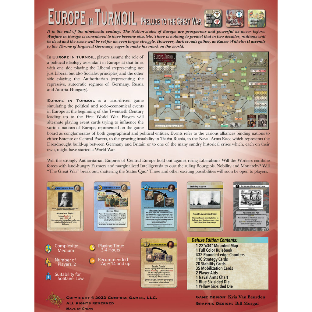 Europe in Turmoil: Prelude to The Great War, Deluxe Edition