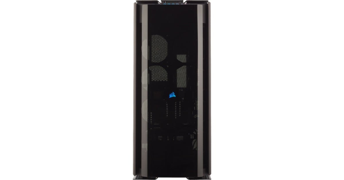 CorsairObsidian 1000D big tower behuizing  (Zwart | 4x USB-A | 2x USB-C | Window)