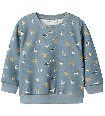 Name It Sweatshirt - NmmBarking - Spring See/Melange