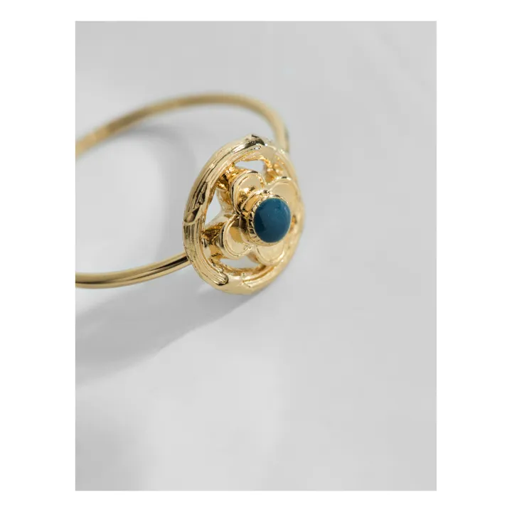 Louise Damas Bague Madeleine | Bleu marine