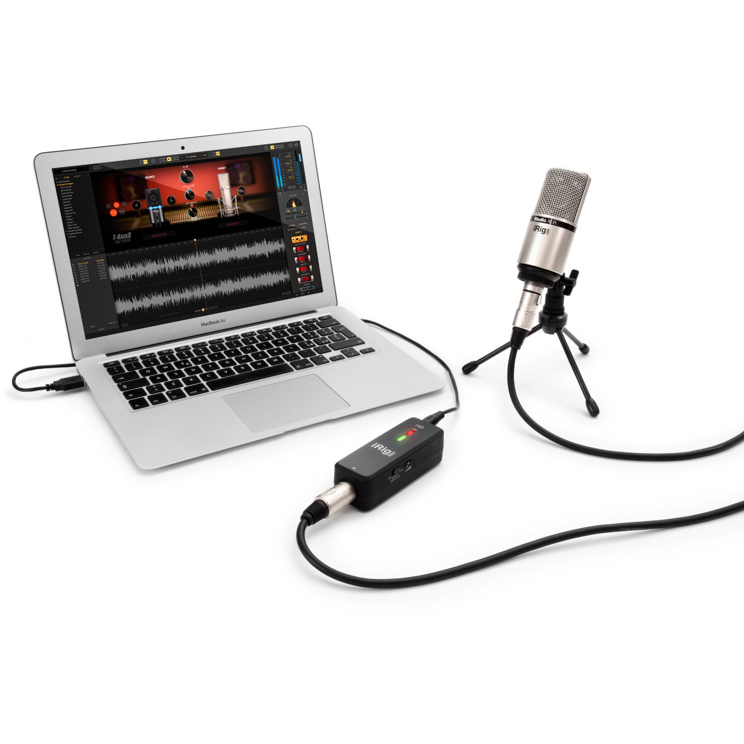 IK Multimedia iRig Pre HD microfoon interface iOS, Mac en PC