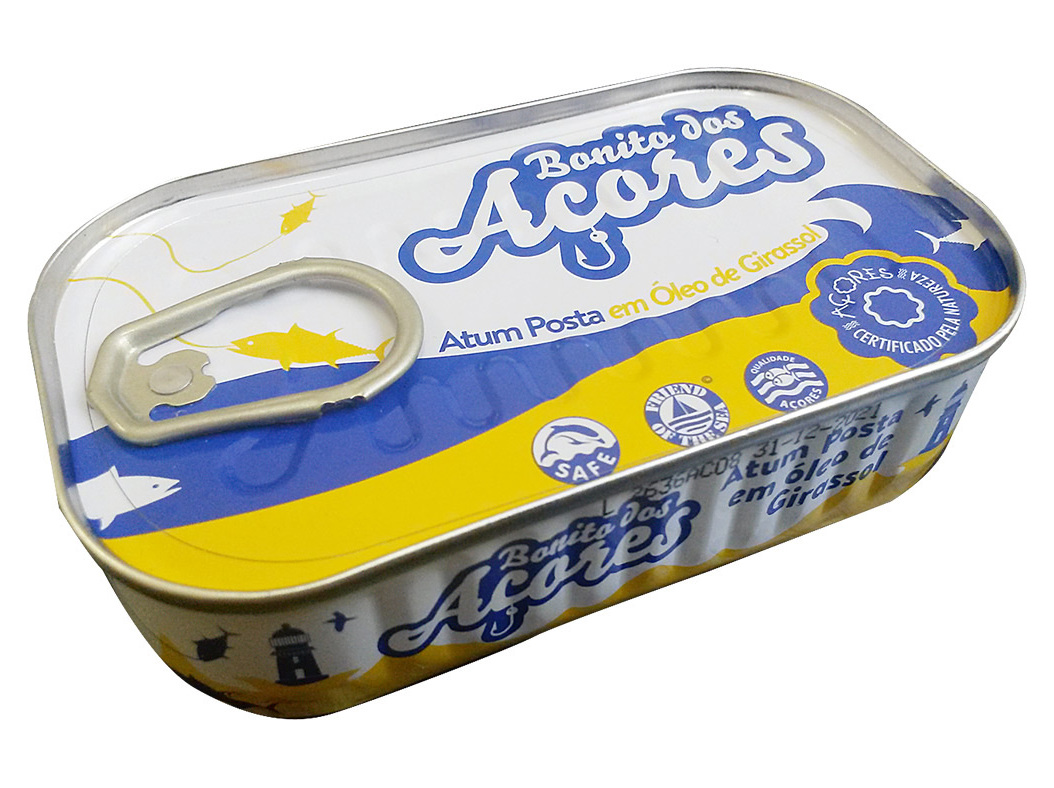 ATUM POSTA BONITO DOS AÇORES EM ÓLEO 120(78)G